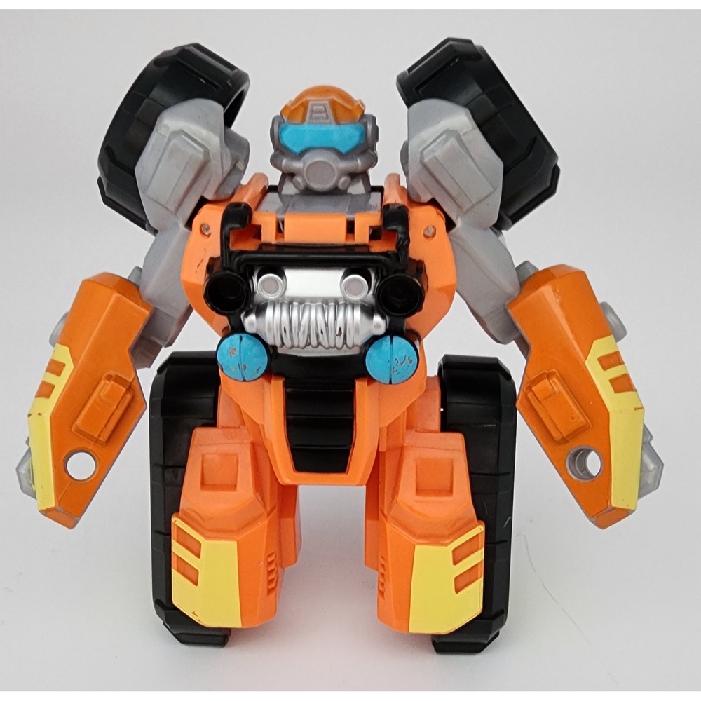 Playskool Transformers Rescue Bots Boulder Action Figure Orange 4.5" C0267